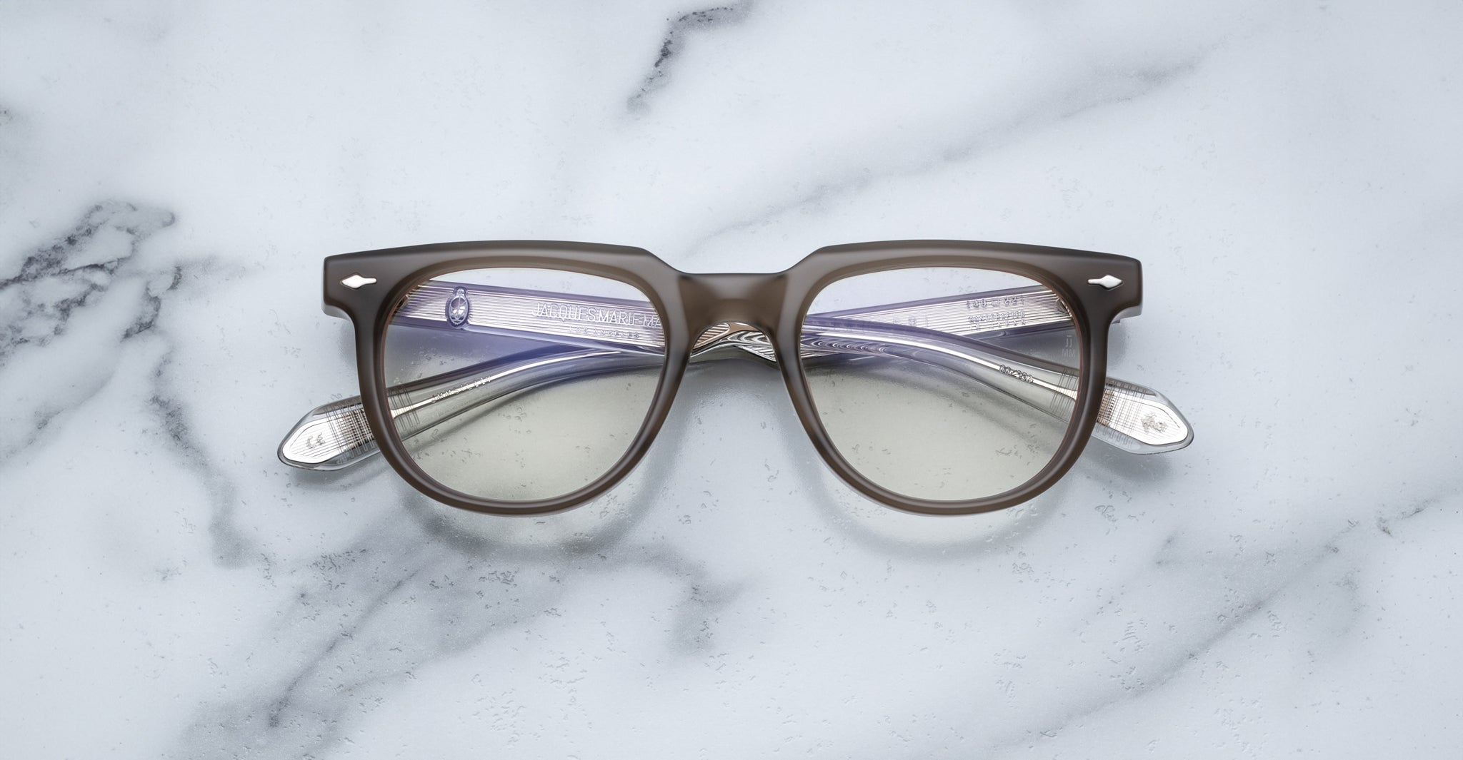 Jacques Marie Mage Stahler Optical Frame in Colosseum JMMSTLRX-11V