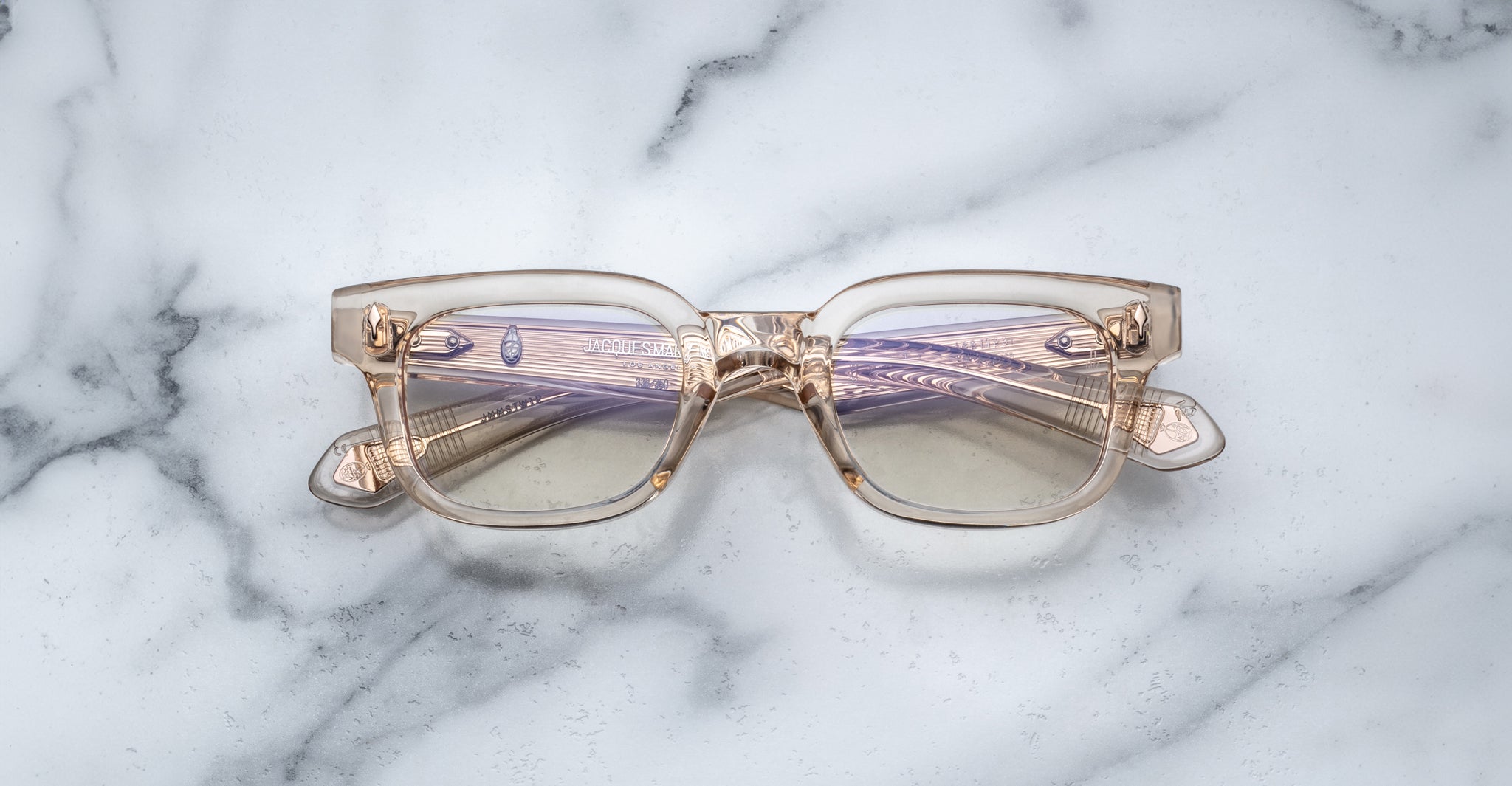 Jacques Marie Mage Stewart Optical in Pearl JMMSTWRX-1P