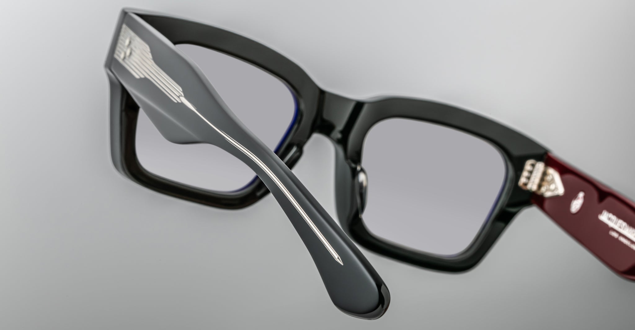 Jacques Marie Mage Suze Optical Frame in Bloodstone JMMSZRX-6P