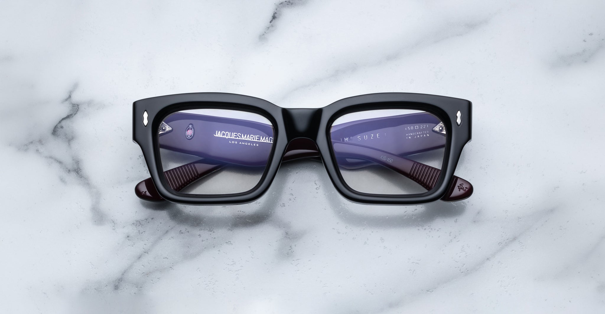 Jacques Marie Mage Suze Optical Frame in Bloodstone JMMSZRX-6P