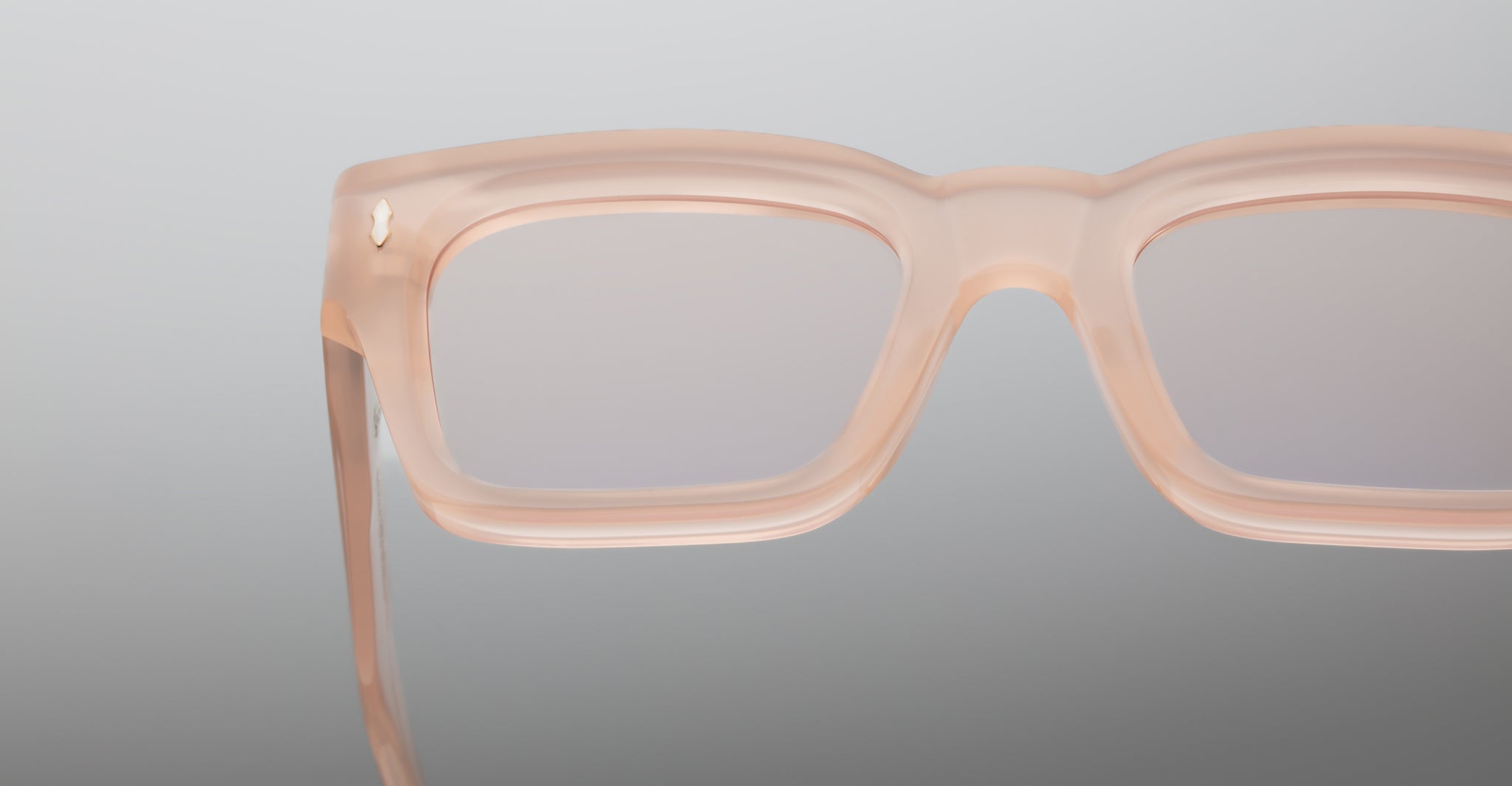 Jacques Marie Mage Suze Optical Frame in Pink Quartz JMMSZRX-15U