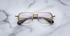 Jacques Marie Mage Vasco in Gold Optical JMMVSRX-40