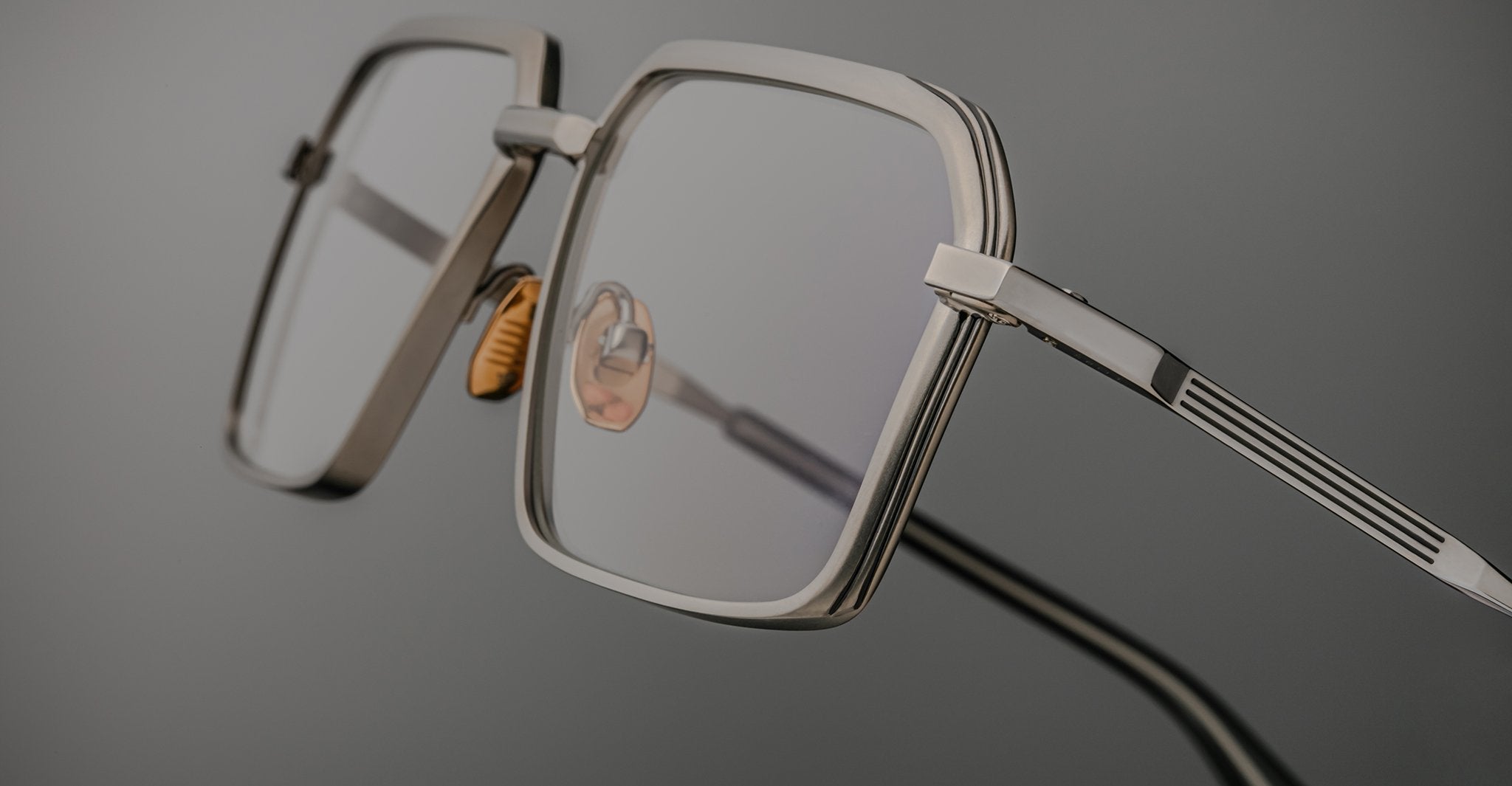 Jacques Marie Mage Vasco in Silver Antique Optical JMMVSRX-7Q
