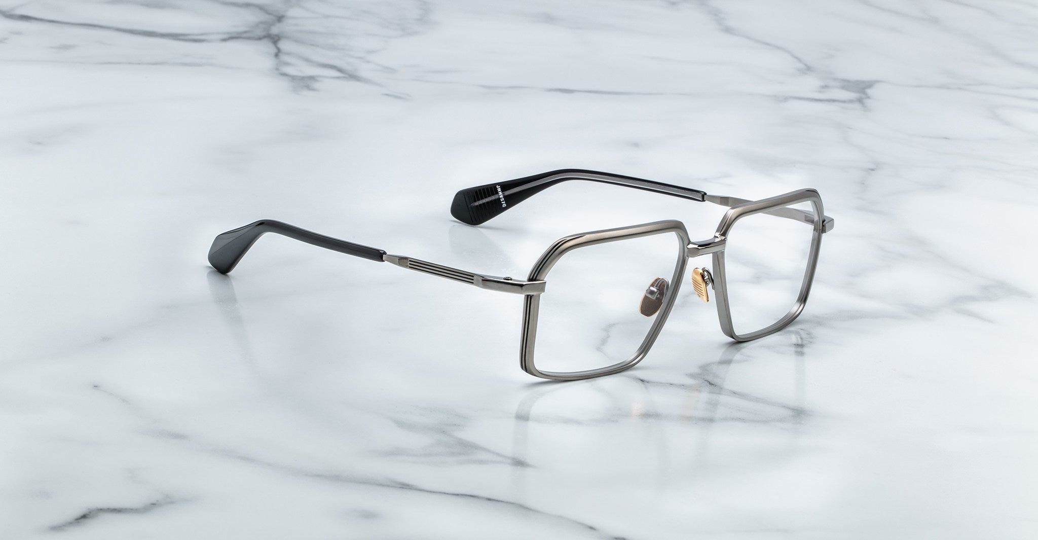 Jacques Marie Mage Vasco in Silver Antique Optical JMMVSRX-7Q