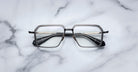 Jacques Marie Mage Vasco in Silver Antique Optical JMMVSRX-7Q