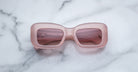 Jacques Marie Mage Vito in Peach Sunglass JMMVT-11E