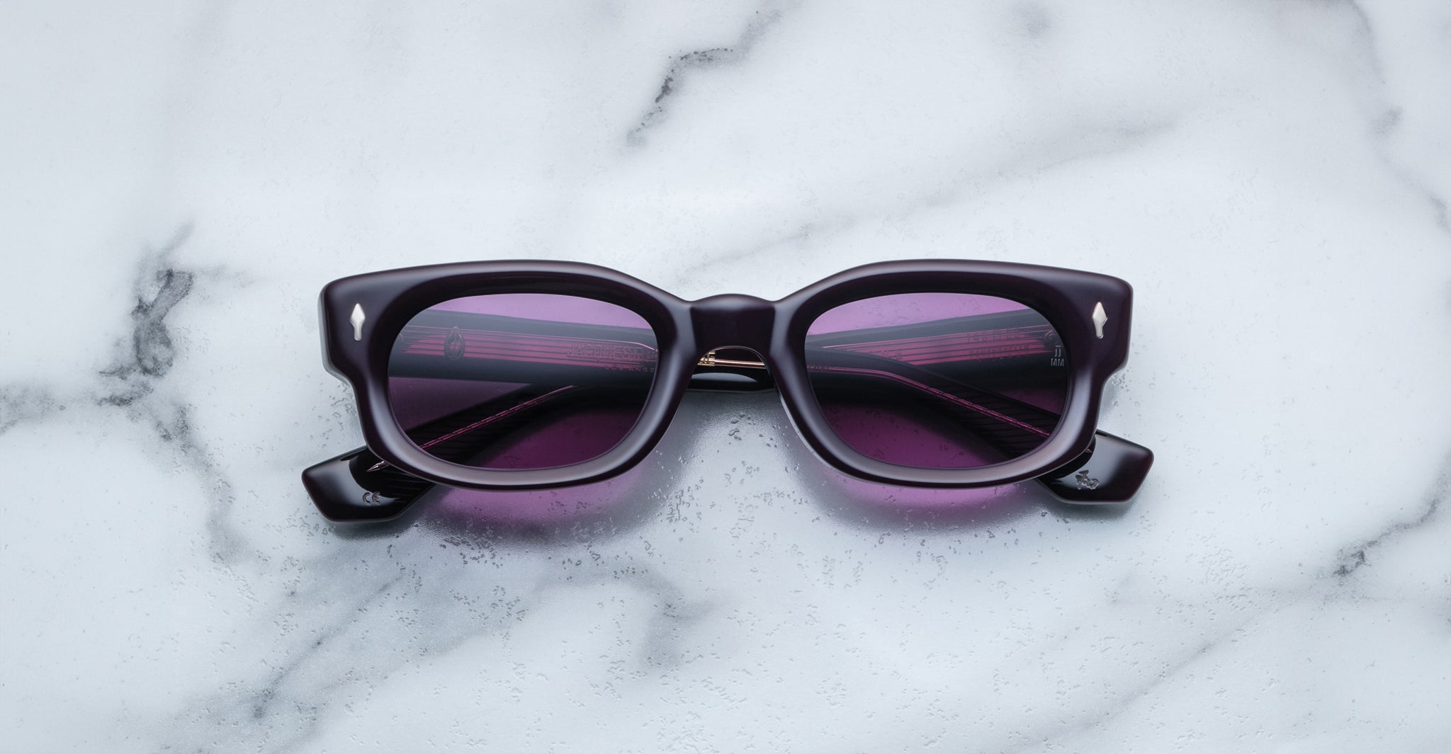 Jacques Marie Mage Whiskeyclone in Aubergine JMMWC-11U