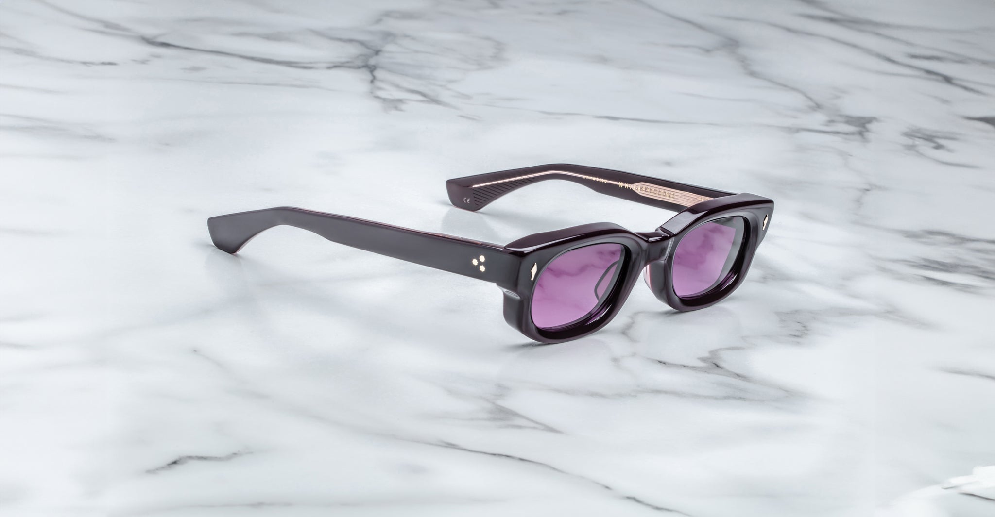 Jacques Marie Mage Whiskeyclone in Aubergine JMMWC-11U