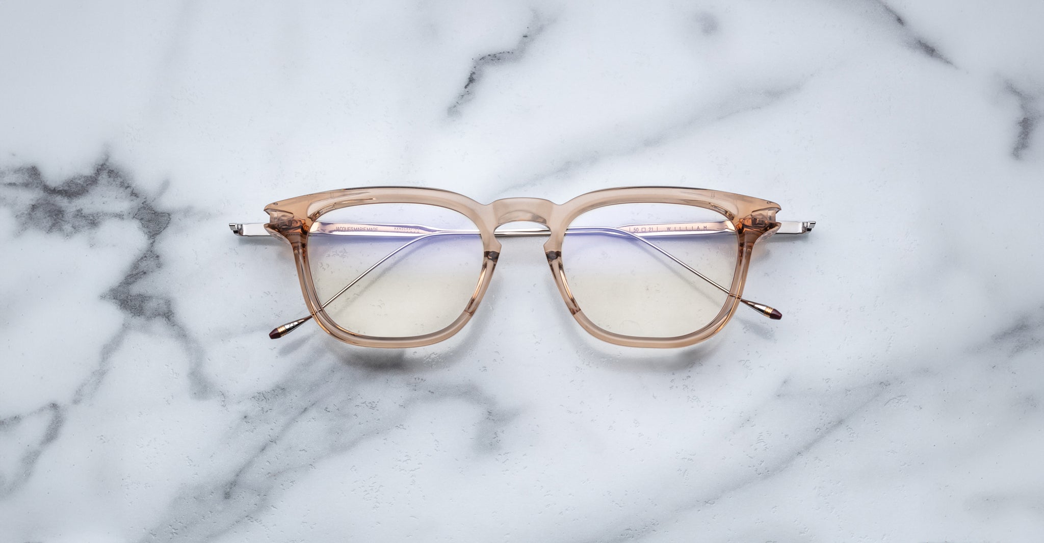 Jacques Marie Mage William in Sand Optical Frame JMMWIRX-76