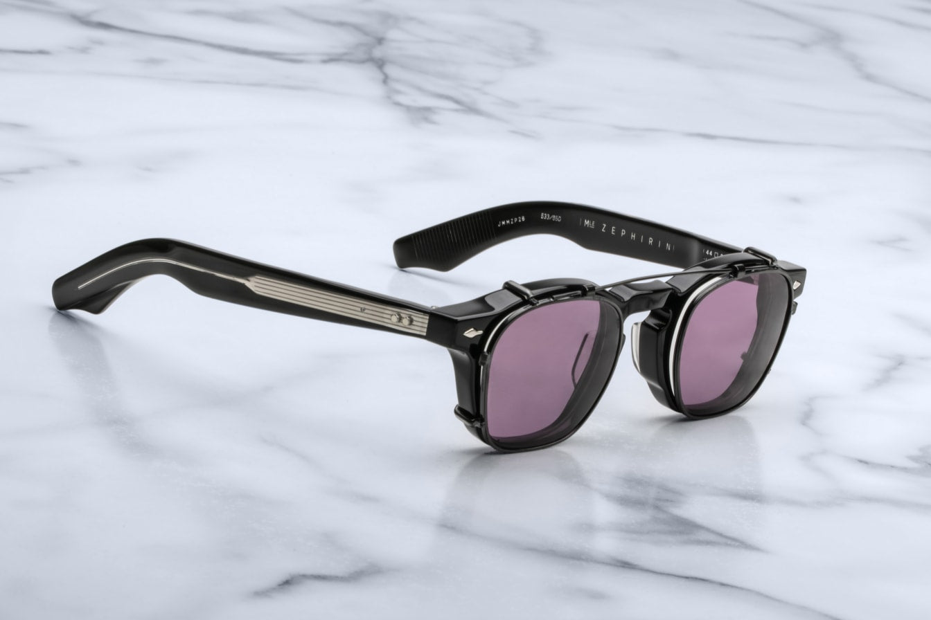 Jacques Marie Mage Zephirin Clip On in Black / Purple JMMZPC-24