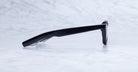 Jacques Marie Mage Zephirin eyeglasses, side profile view with folded arms, model name visible.