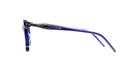 Kuboraum D72 Optical Frame in Color NH Dark Blue Profile