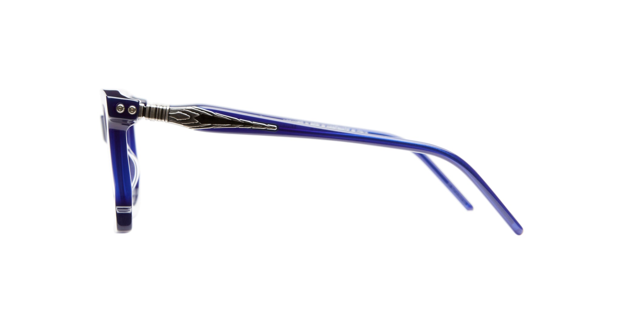 Kuboraum D72 Optical Frame in Color NH Dark Blue Profile