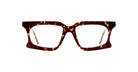 Kuboraum D73 Optical Frame in Color TTO Tortoise Front