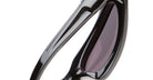 Kuboraum E21 Sunglass in BS Black Shine KRSE21BS0000008G