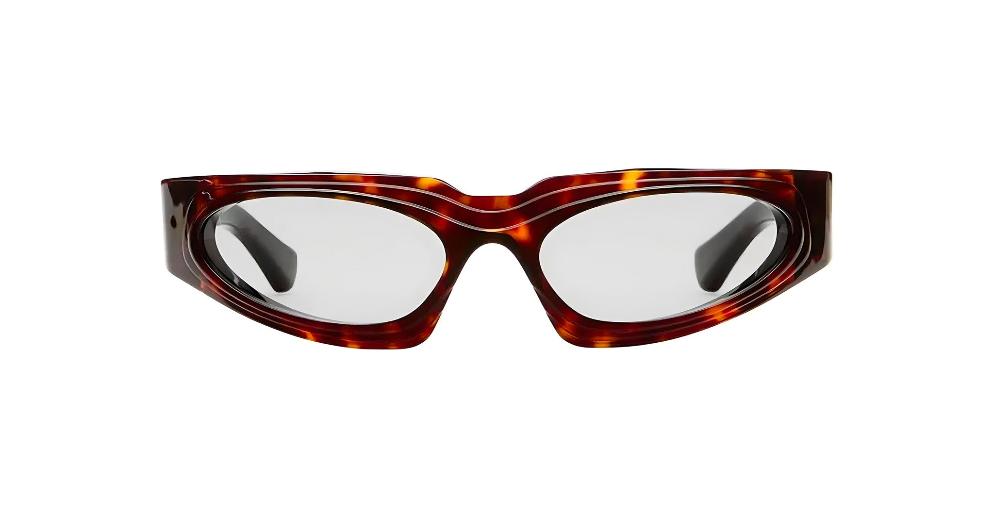 Kuboraum E21 Sunglass in Color TS Tortoise Frame Front