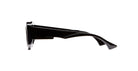 Kuboraum Black Shine Sunglasses Side View