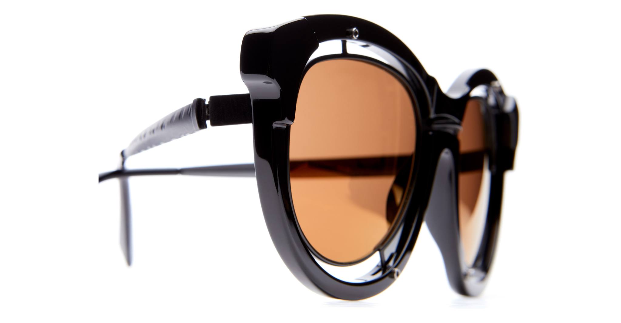 Kuboraum H93 BB in Black Shine with Black Shine and Black Matte KRSH93BB000000BG