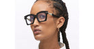 Kuboraum J5 Optical Frame in BS Black Shine KRO0J5BS000000OP