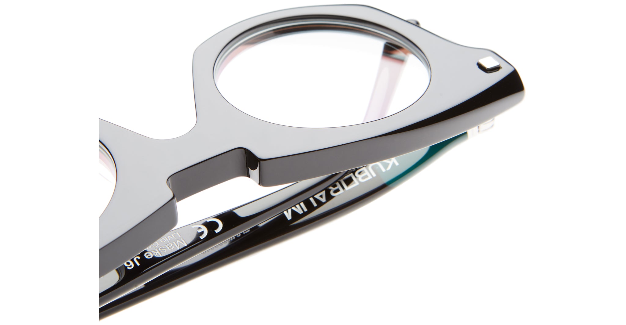 Kuboraum J6 Optical Frame in BS Black Shine KRO0J6BS000000P