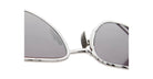 Kuboraum J71 Sunglass in Color RH Gunmetal Bridge Detail