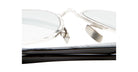 Kuboraum J71 Sunglass in SI Silver Bridge Detail