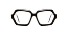 Kuboraum K38 Optical Frame in BS Black Shine KROK38BS000000OP