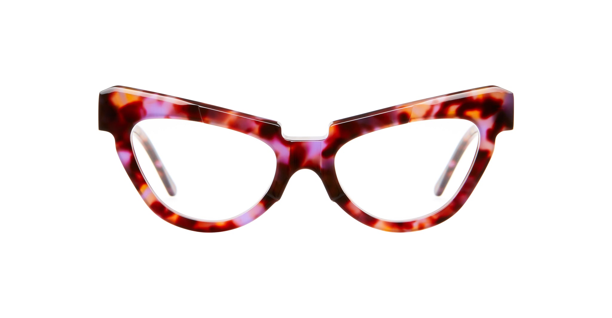 Kuboraum K39 TV Optical Frame in Velvet Tortoise KROK39TV000000OP