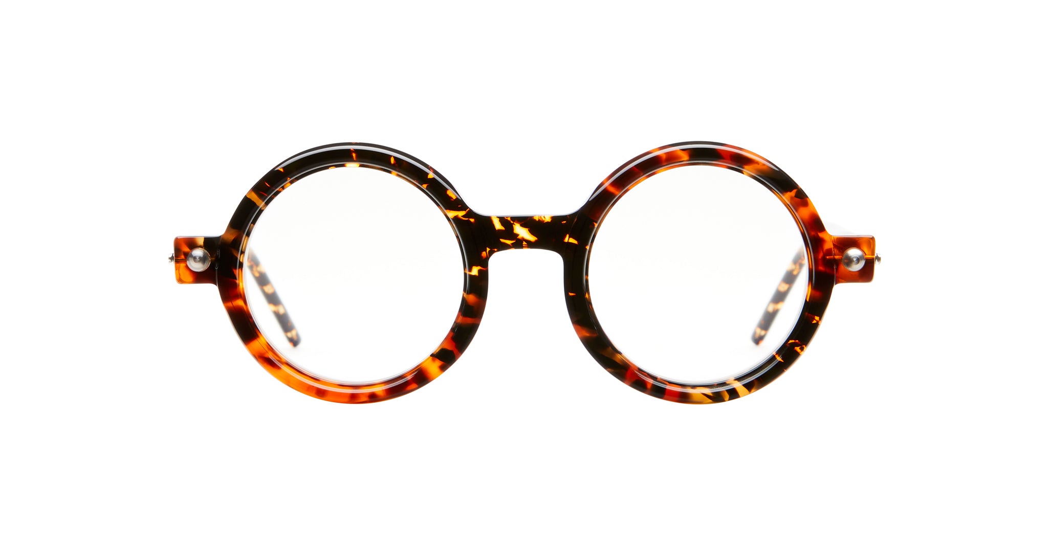 Kuboraum P1 HSP Frame in Havana Stripes KRO0P1HSP00000OP