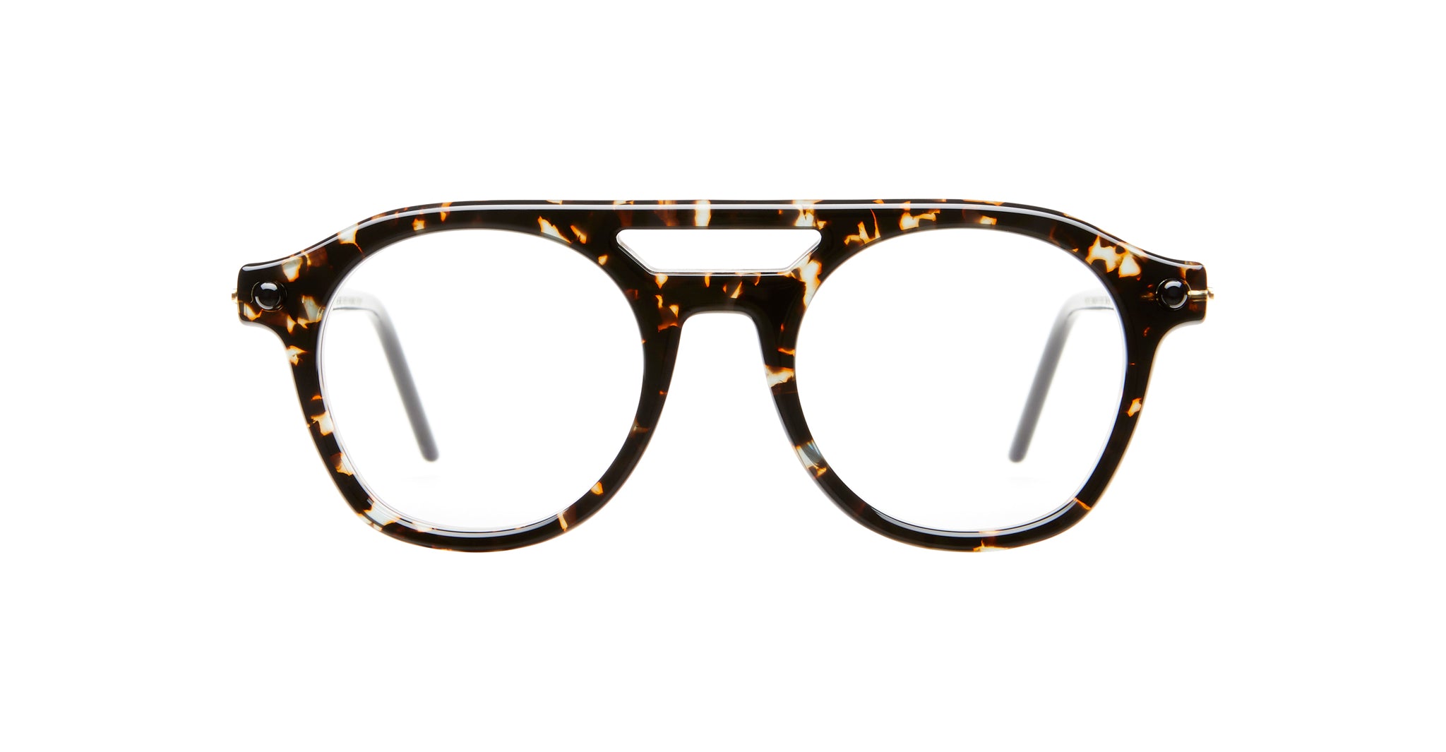 Kuboraum P11 Optical Frame in GYH Grey Yellow Havana KROP11GYH00000OP