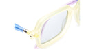 Kuboraum P2 YW Pale in Yellow with Blue and Lilac KRS0P2YW0000002C