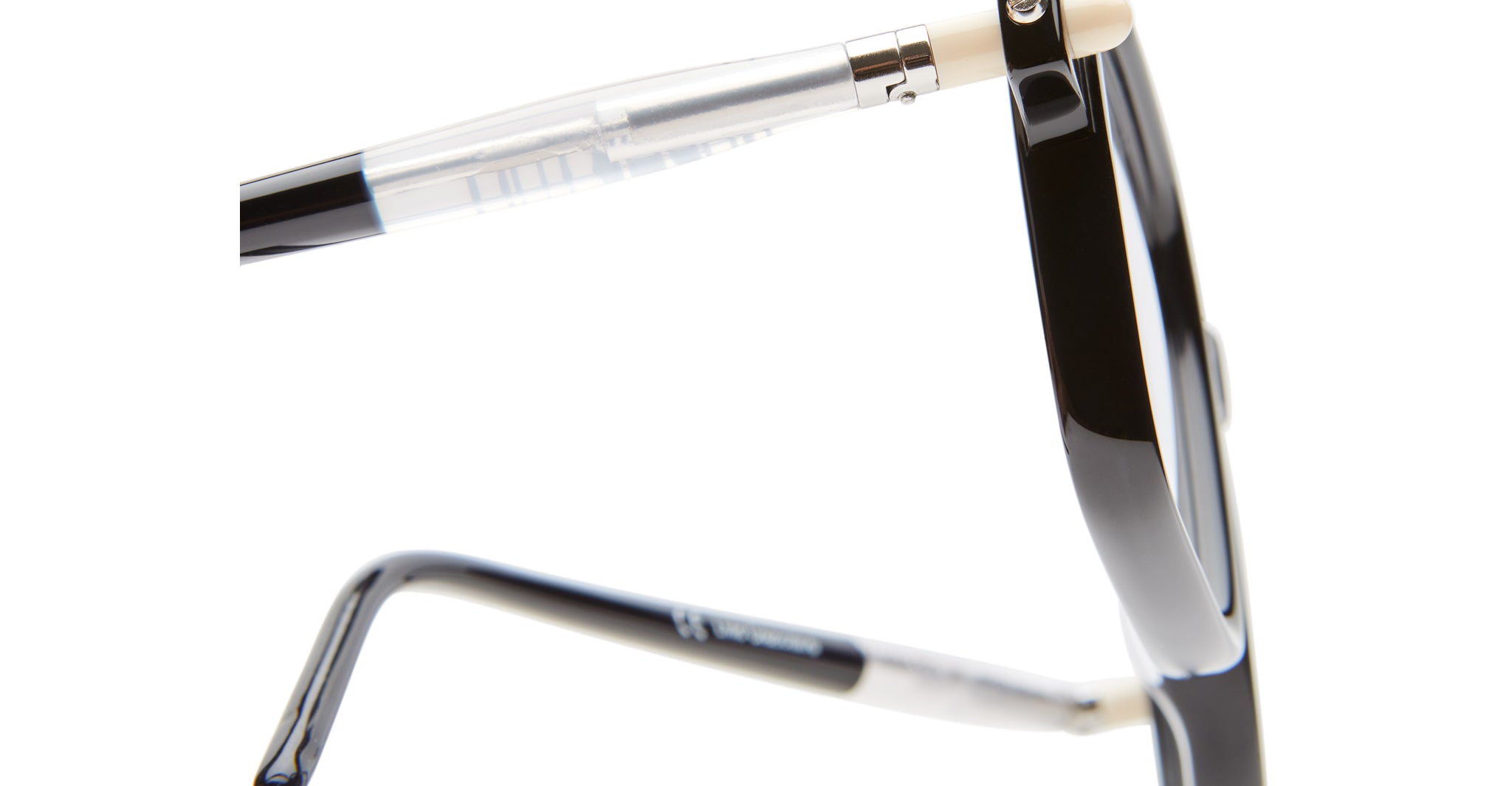 Kuboraum P21 Optical Frame in BS Black Shine KROP21BS000000OP