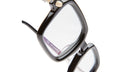 Kuboraum P21 Optical Frame in BS Black Shine KROP21BS000000OP