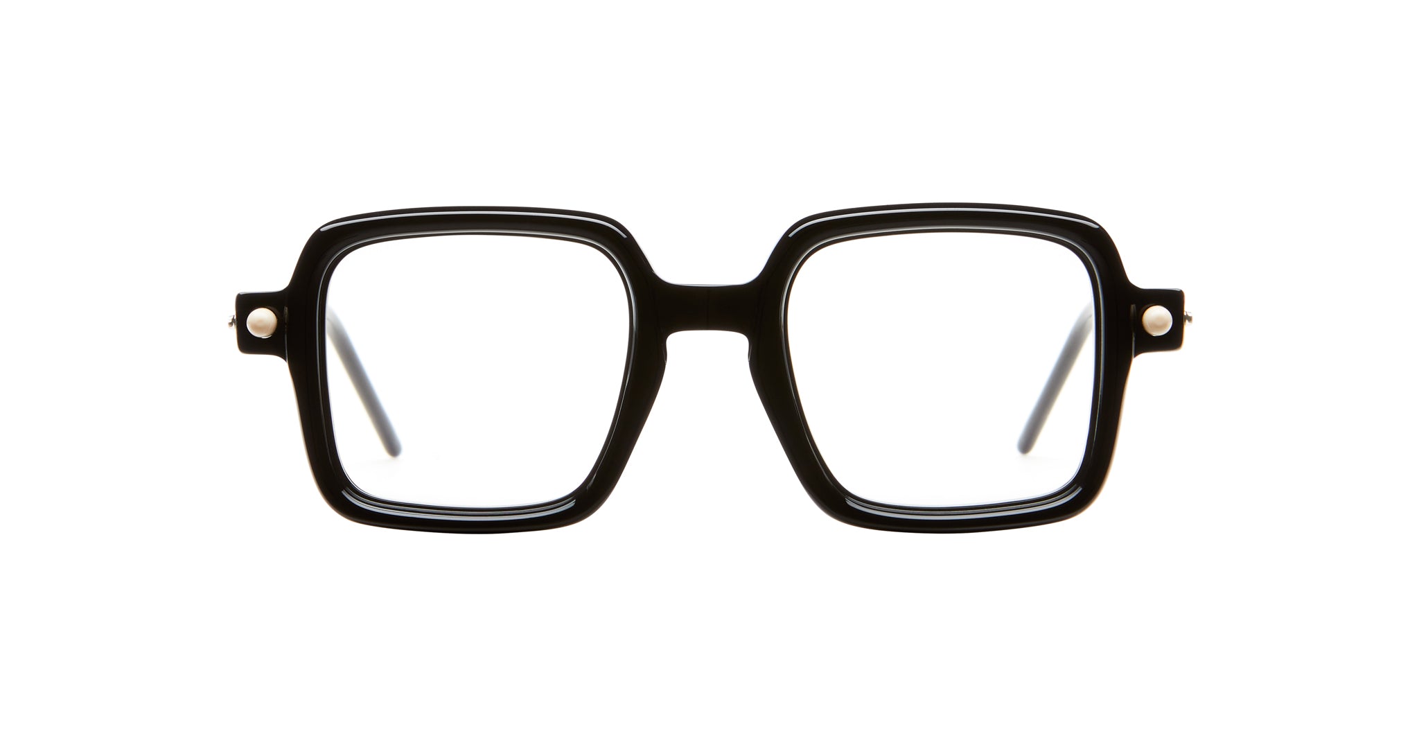 Kuboraum P21 Optical Frame in BS Black Shine KROP21BS000000OP