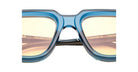 Kuboraum P23 BBY Sunglass in Petrol Blue KRSP23BBY000002R