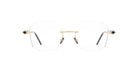Kuboraum P57 GD BB in Gold with Black Matte and Black Shine KROP57GDBB0000OP