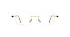 Kuboraum P57 GD TS in Gold with Cream and Yellow Tortoise KROP57GDTS0000OP