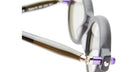 Hinge Detail of Kuboraum P6 Sunglass in Color BM Black Matte