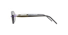 Profile View of Kuboraum P6 Sunglass in Color BM Black Matte