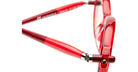 Temple Detail of Kuboraum P6 Sunglass in RU Ruby