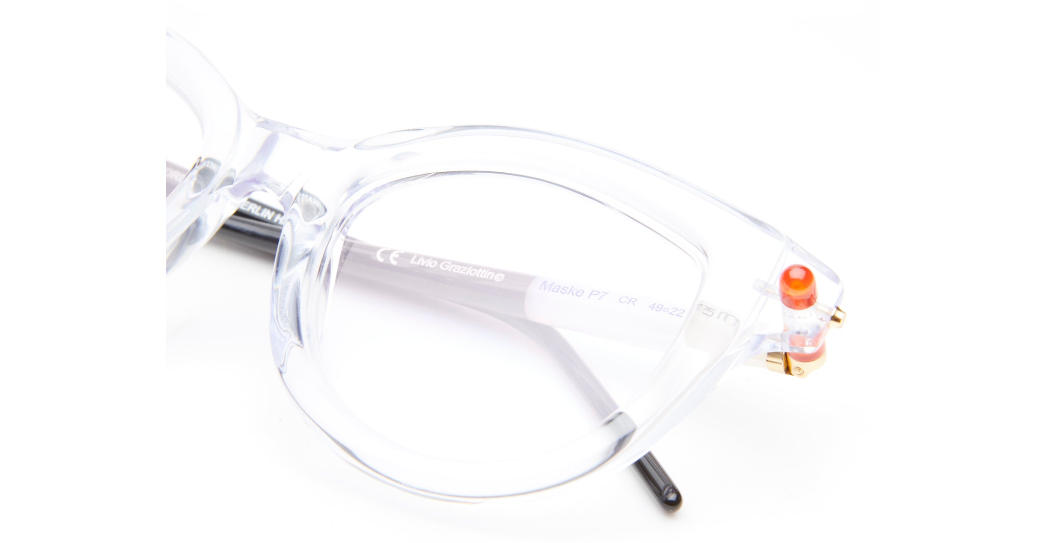 Kuboraum P7 Optical Frame CR Crystal KRO0P7CRYS0000OP