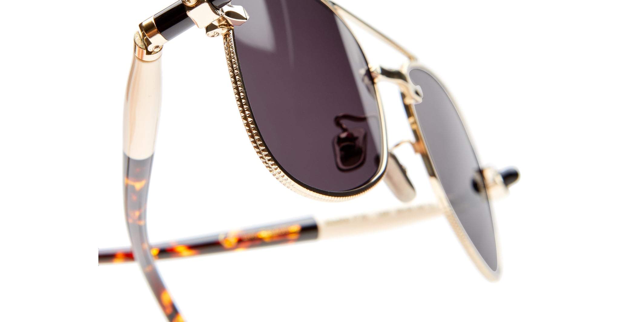 Kuboraum P75 Sunglass in LGH Light Gold KRSP75LGH000002Y