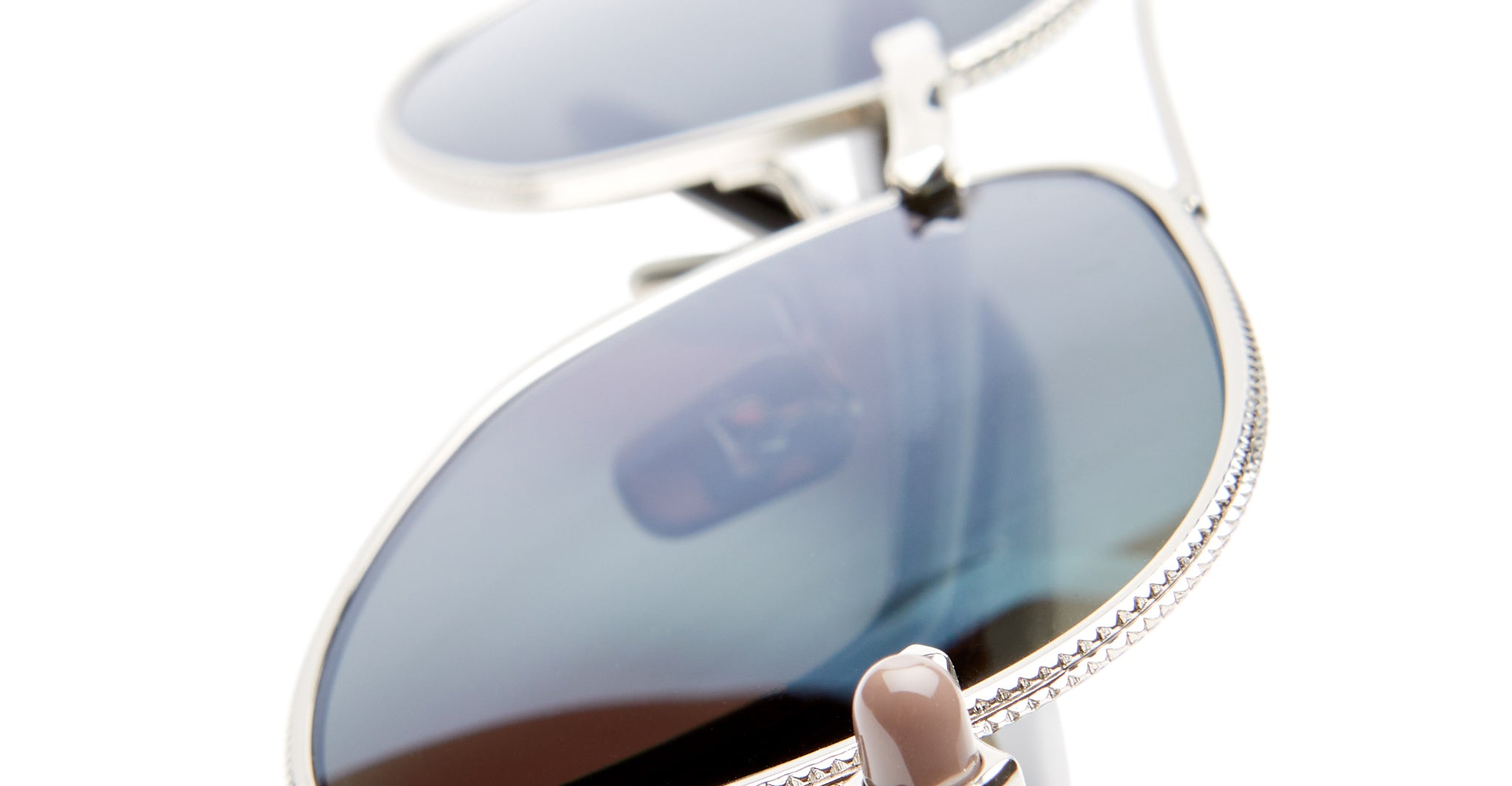 Kuboraum P75 Sunglass in SGG Silver KRSP75SGG00000FE