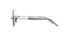 Kuboraum P90 BM GY Black Matte with Grey and Black Shine KRSP90BMGY00002F