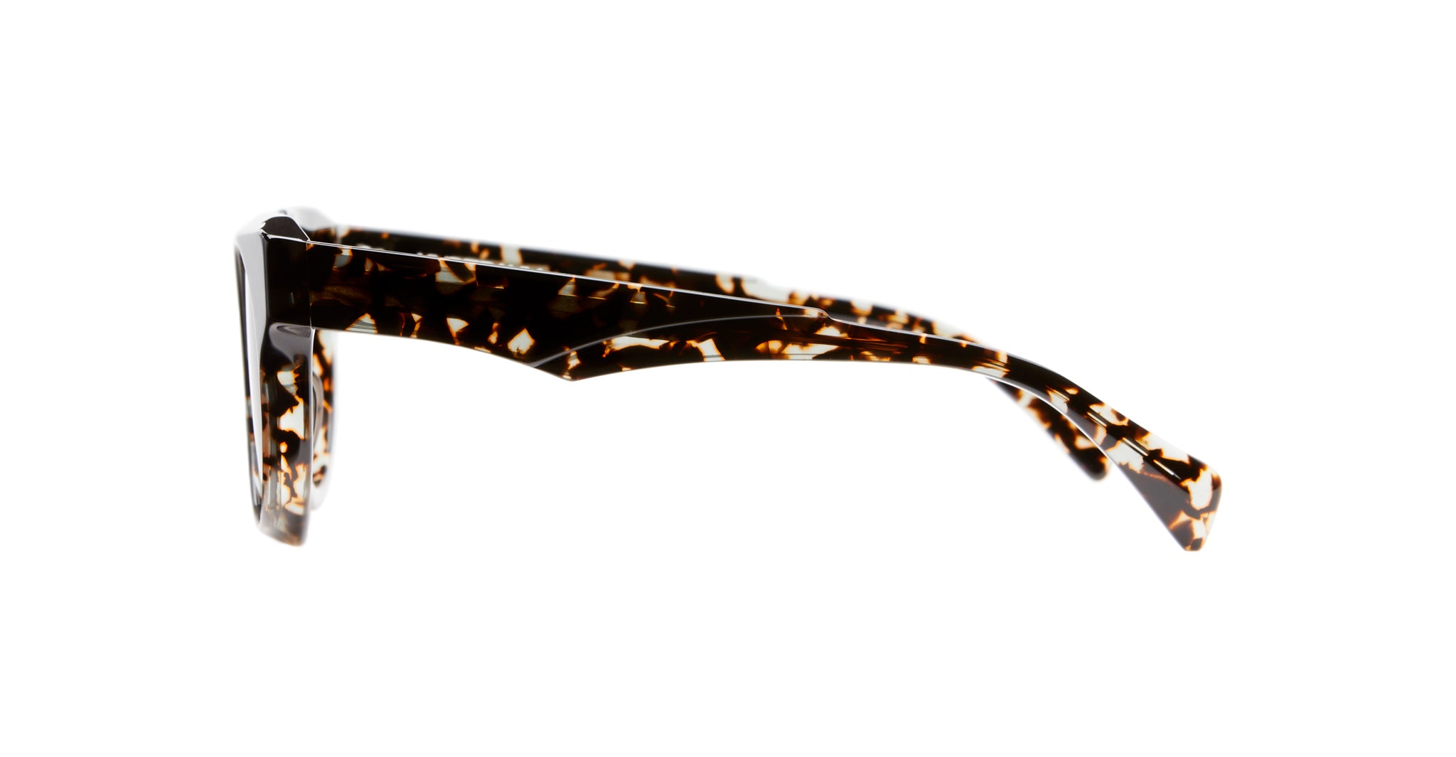 Kuboraum U1 GYH Sunglass in Grey Yellow Havana KRS0U1GYH00000BW