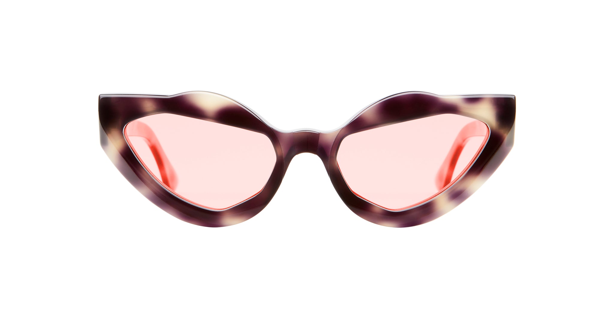 Kuboraum Y8 PKT Sunglass in Pink Tortoise KRS0Y8PKT00000PF