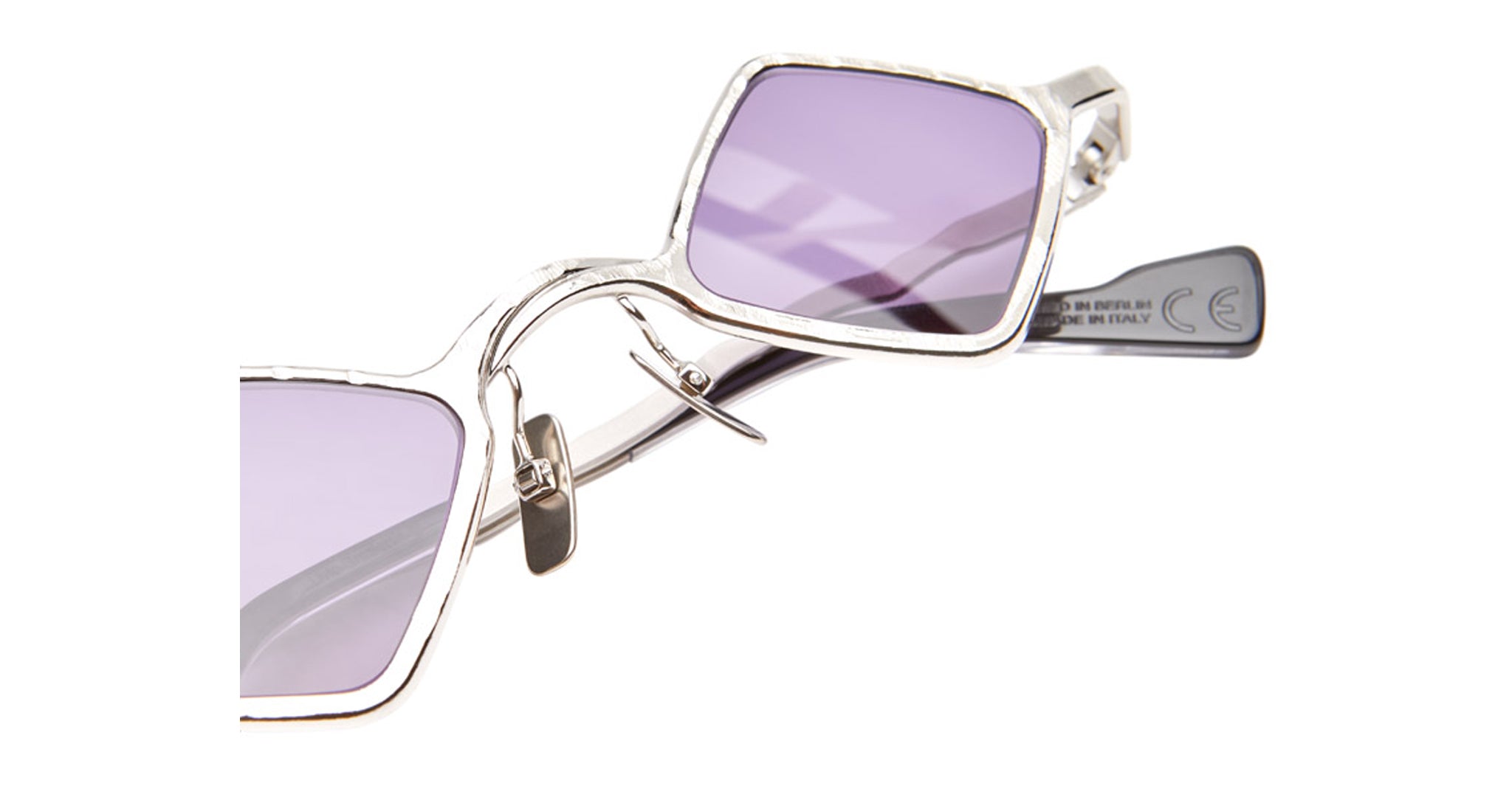 Kuboraum Z14 Sunglass in SIV Silver KRSZ14SIV00000VC