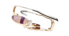 Kuboraum Z24 GD Sunglass in Gold KRSZ24GD000000VC