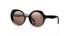Profile of Lapima Carlota Sunglass in Color Black