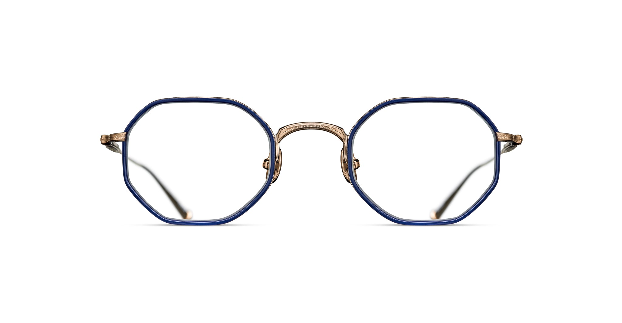 Matsuda M3086-I in Brushed Gold M3086-I.RX.BG-NVY.45